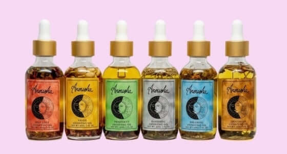 anointing oil labels