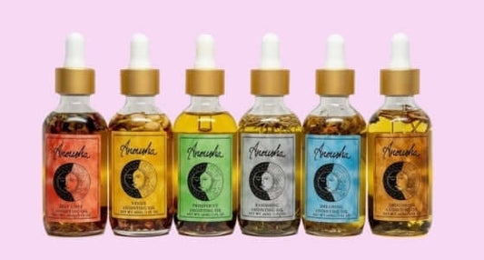 anointing oil labels