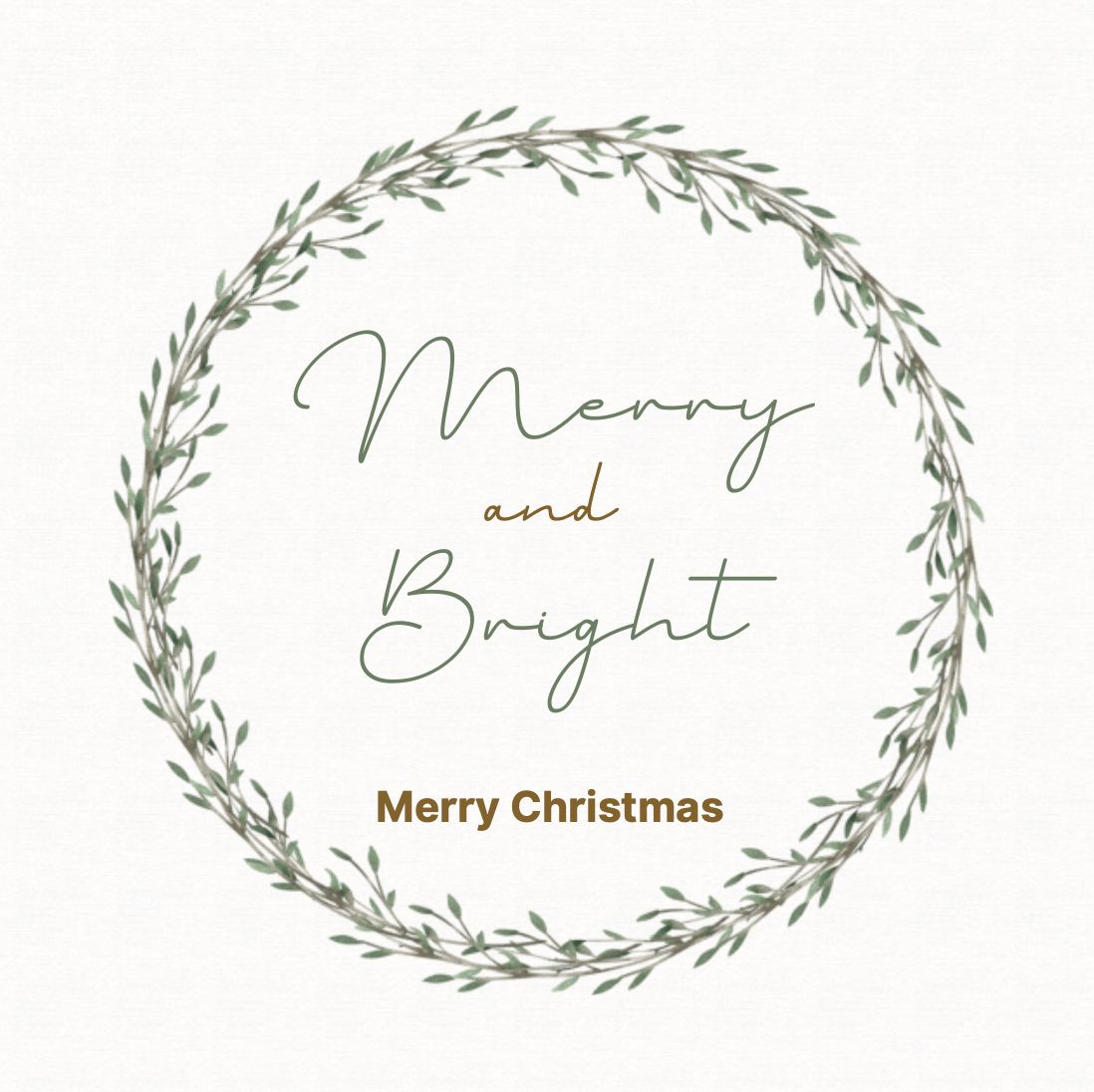 Merry & Bright - Holiday Stickers