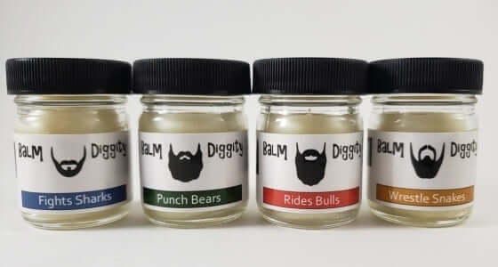 Beard Balm Labels